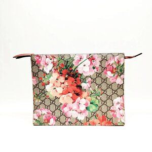 Authentic Gucci Clutch Bag Pink PVC mon388-111025